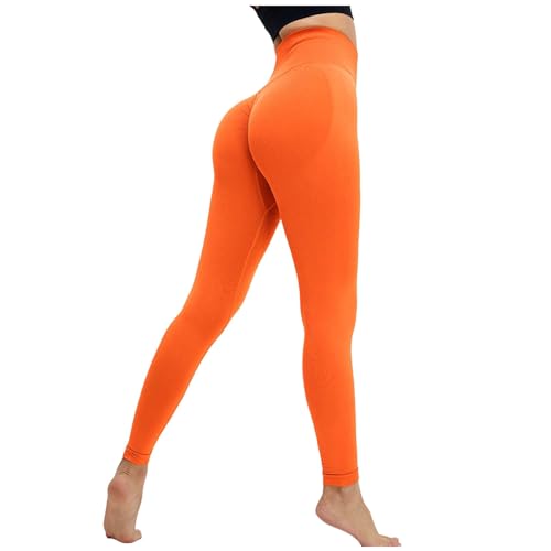 Yogahose Für Damen Lang Training Sporthosen Leggins Stretch Sport Traininghose Sportleggins Fashion Casual Sporthose Laufhose High Waist Outdoor Trekkinghose Freizeithose von Generisch