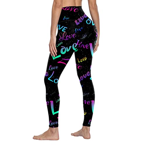 Yogahose Für Damen Stretch Leicht Leggins Sporthosen Lang Sport Freizeithose Hosen Outdoor High Waist Sporthose Traininghose Training Casual Trekkinghose Sportleggins von Generisch