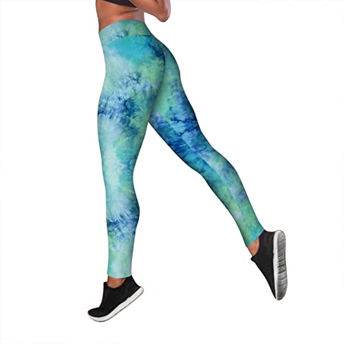 Yogahose Für Damen Training Outdoor Laufhose Traininghose High Waist Casual Freizeithose Sport Hosen Leicht Fashion Fitnesshose Leggins Lang Sportleggins Sporthose von Generisch