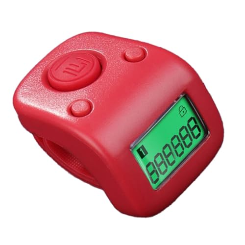 Zahlenzähler Clicker – Hand Mechanischer Zähler Clicker Pitch Counter Leuchtend – Präziser leiser Zahlenzähler Clicker für Büros, Stadion, Schule, Event, Golf, Sport von Generisch