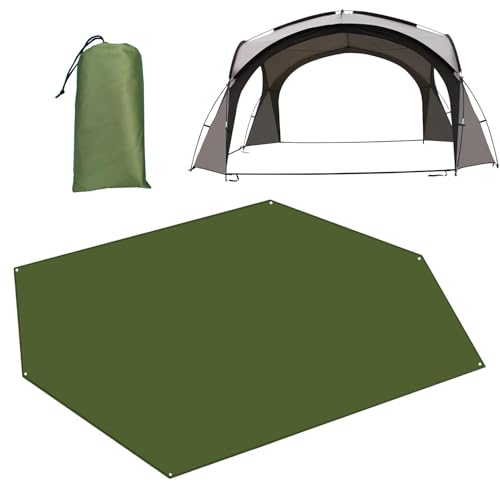 Zeltplane, Zeltbodenmatte | Tarp Wasserdichtes tragbares Camping-Außenmatten-Tarp-Zelt,Multifunktionale Bodenmatte für Picknicks, Rucksacktouren, Sonnenschutz, Wandern, regensicheres Vordach von Generisch