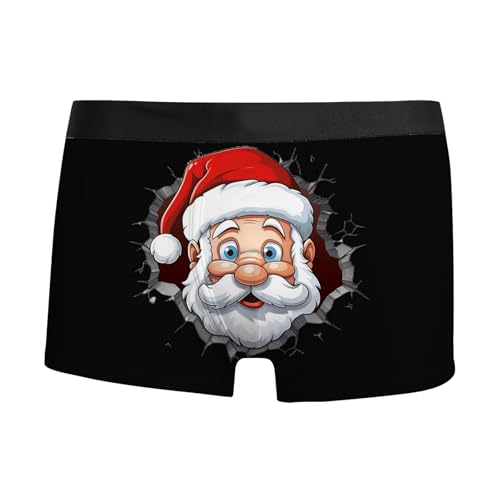 bambus boxershorts herren, Boxershorts Herren Weihnachten Männer Sport Locker Weihnachts - Adventskalender Weihnachtsunterhose Bequeme Weinachten Kostüm Personalisierte Männergeschenke Leicht Boxer We von Generisch