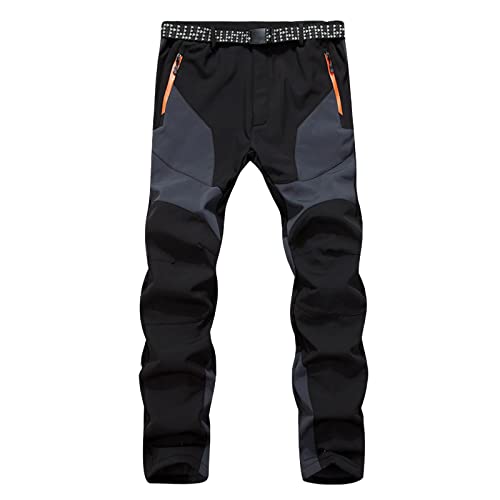 blitzangeboteThermohose Herren Fleece Hose Herren Outdoor Hosen Für Herren Fahrradhose Winter Herren Winter Fahrradhose Herren Jogginghose Herren Winter Grau L von Generisch