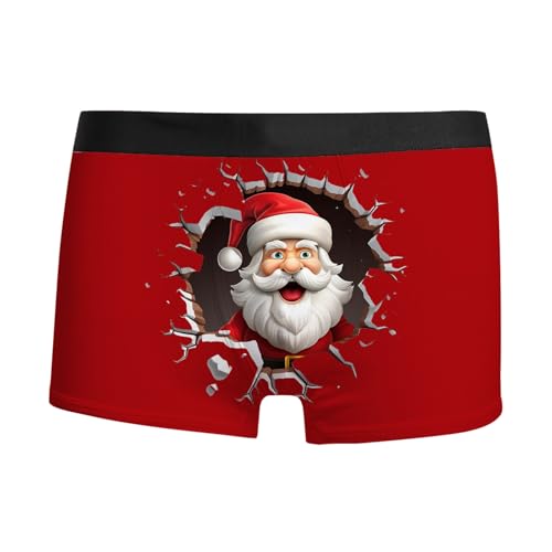 boxershorts weihnachten herren, Unterhose Weihnachten Herren Männer Lustige Weihnachtsunterhose - Adventskalender Weihnachtsboxershort Witzige Boxershorts Winter Weinachten Kostüm Christmas Motiv Männ von Generisch