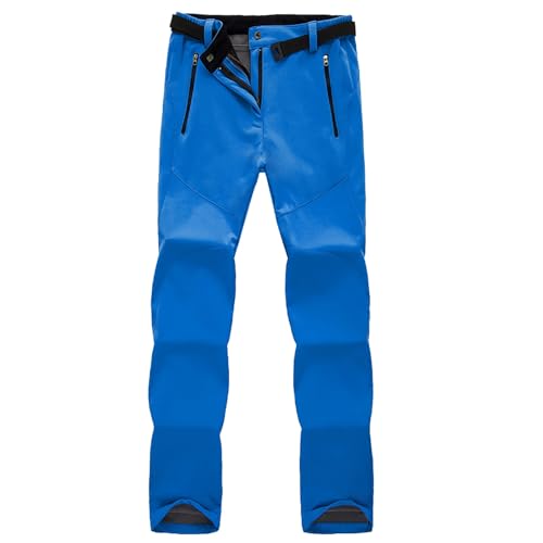 dealGolfhose Herren Laufhose Winter Herren Outdoor Hosen Für Herren Winterhose Herren Warme Jogginghose Jogginghose Warm Herren Blau XXL von Generisch