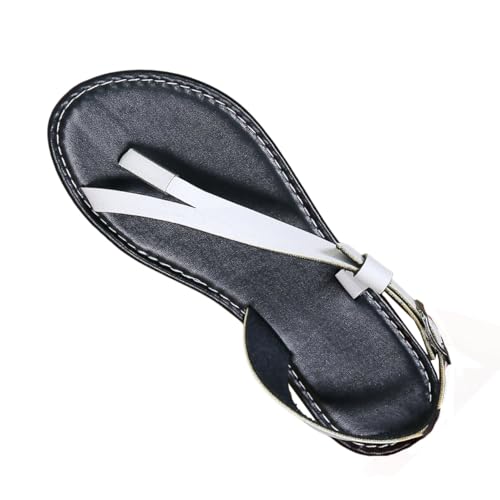 flache slide-sandalen für damen, offene zehen-bunion-korrektur-sandalen für damen mit verstellbarer schnalle, sommer-komfort-freizeit-strandschuhe, für die unterstützung des zehengewölbes zur von Generisch