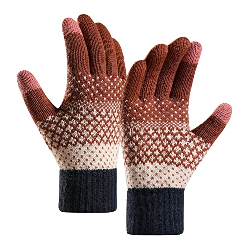 handschuhe herren, Fahrradhandschuhe Herren, Warme Winterhandschuhe Rutschfest Motorradhandschuhe Winter Angelhandschuhe Winddicht Unisex Laufhandschuhe mit Touchfunktion Gloves Skihandschuhe von Generisch