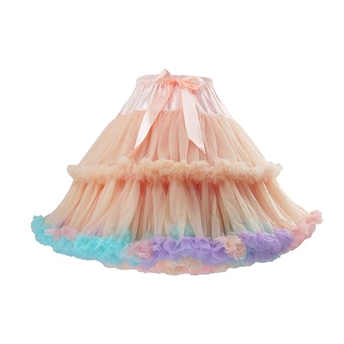 karneval kostüm damen, Unterrock Damen Karneval Kostüm Rockabilly Petticoat - Tüllrock 50er Tutu Rock Kurz Ballett Tanzkleid Ballkleid Abendkleid Gelegenheit Zubehör Damenrock Reifrock Ballet Tütü Par von Generisch