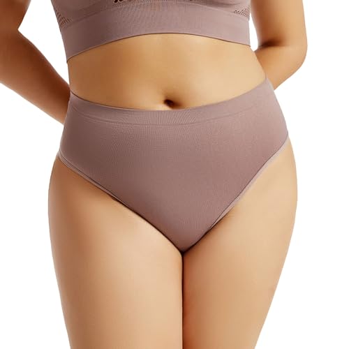 slip damen, Sportunterwäsche Frauen Bauchweg Periodenunterschwäsche - Schlüpfer Stretch Taillenslip Atmungsaktiv Underwear Unterhosen Hautfarbene Bikini Baumwolle Atmungsaktive Hipster Unterwäsche Bas von Generisch