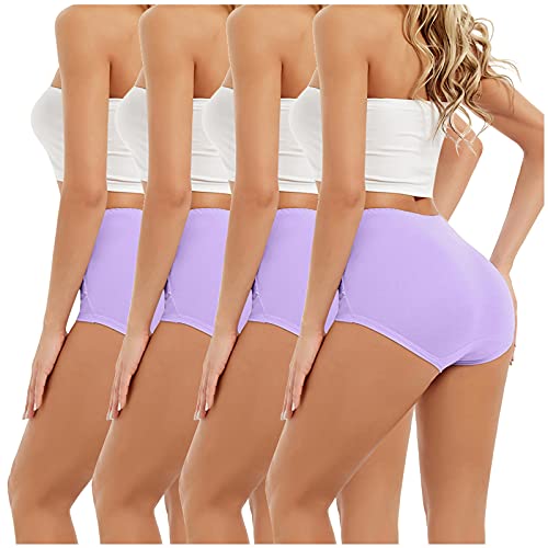 slip damen, Unterwäsche Damen Seamless Hipster - Baumwollslips Unsichtbar Taillenslip Sexy Panties Baumwoll Pantys Atmungsaktiv Thong Slips Spitze Unterhosen Nahtlose Frauen Set Weiche Stretch Atmungs von Generisch