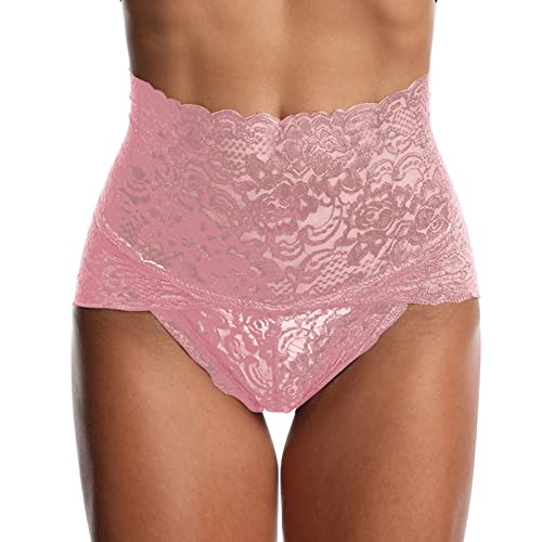 spitzenslip damen, Hipster Frauen Baumwoll Slip - Baumwollslips Baumwolle Panty Damenunterhosen String Nahtlos Höschen Unterhosen Damen Spitze Sexy Unterwäsche Für Frau Weiche Und Bequem Boxershorts P von Generisch