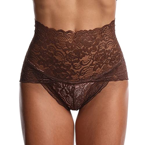 spitzenslip damen, Pantys Damen Seamless Tanga - Panty Nahtlos Sexiuntewäsche Daily Damenslips Basic Baumwollslips Periodenunterschwäsche Unterhosen Im Schritt Offen Spitze, String Hipster Slip Unterh von Generisch