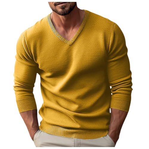 strickpullover herren, Pulli Herren Fleece Strickpullover - Rollkragenpullover Ohne Kapuze Sweatshirts Aesthetic Arbeitspullover Langarm Pullover Strick Rollkragen Slim Fit Basic Turtleneckpullover Sw von Generisch