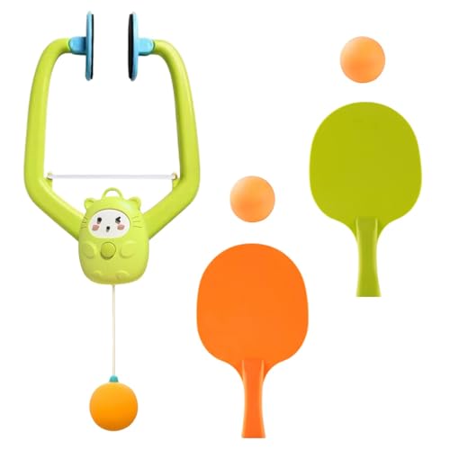 tennistrainer, pongspiel, schläger und bälle, pong für kinder, eltern-Kind-Pong-Set, pongspielset, pongspielset, pongspielset, spiel mit türrahmen, pong für von Generisch