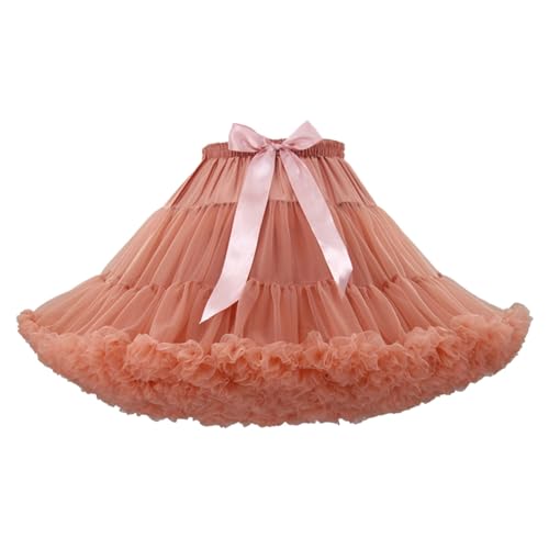 tüllrock rosa damen, Tutu Rock Damen 50er Karneval Kostüm Tütü - Tüllrock Retro Ballet Tanzrock Kurz Ballett Rockabilly Petticoat Unterrock Blase Tuturock Minirock Reifrock Kleid Tüll Underskirt In Vi von Generisch