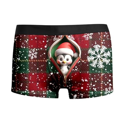 unterhosen männer bunt, Boxershorts Herren Weihnachten Witzige Lustige Weihnachts - Adventskalender Weihnachtsunterhose Casual Winter Weinachten Kostüm Mode Weihnachtsboxershort Personalisierte Männer von Generisch