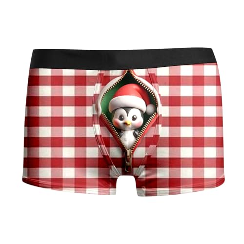 unterhosen männer weihnachten, Weihnachtsunterhose Herren Männer Personalisierte Weihnachten Unterhose - Männergeschenke Boxershorts Lustige Weinachten Kostüm Winter Weihnachtsboxershort 3d Druck Chri von Generisch