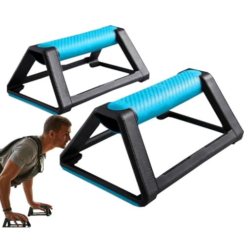 -up-barrs, Pushup barrs-Ständer, Parallettes barrs-Handles Set, Nicht Rutschende Ergonomische -up-Griffe Für Frauen Calisthenic Fitness Workout, 2 Pack -up-barrs, Pushup barrs-Ständer, Parallettes barrs-Handles Set, Nicht Rutschende Ergonomische -up-Griffe Für Frauen Calisthenic Fitness Workout, 2 Pack von Generisch