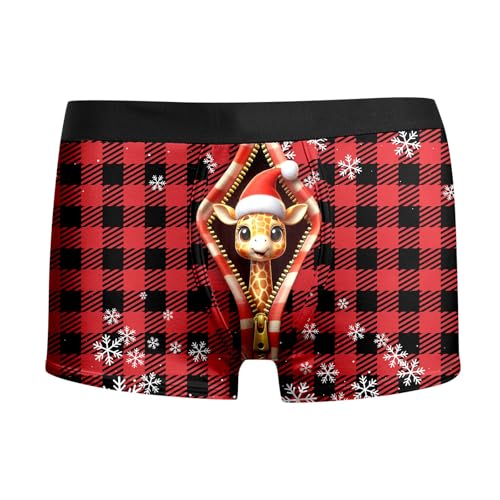 weihnachts unterhosen männer, Unterhose Weihnachten Herren Baumwolle Weihnachts Boxershorts - Männergeschenke Weinachten Kostüm Winter Locker Weihnachtsboxershort Personalisierte Unterhosen Lustige Ad von Generisch