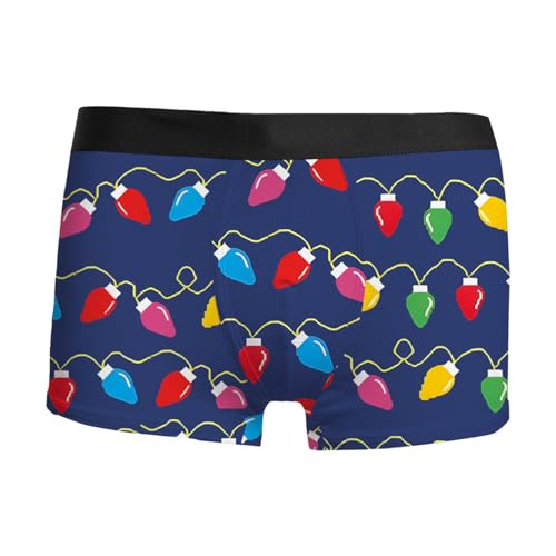 weihnachtsunterhose herren, Weihnachts Boxershorts Herren Männer Weihnachten Witzige - Adventskalender Weihnachtsunterhose 3d Druck Weihnachtsboxershort Bequeme Lustige Weihnachtsmann Kostüm Mode Pers von Generisch