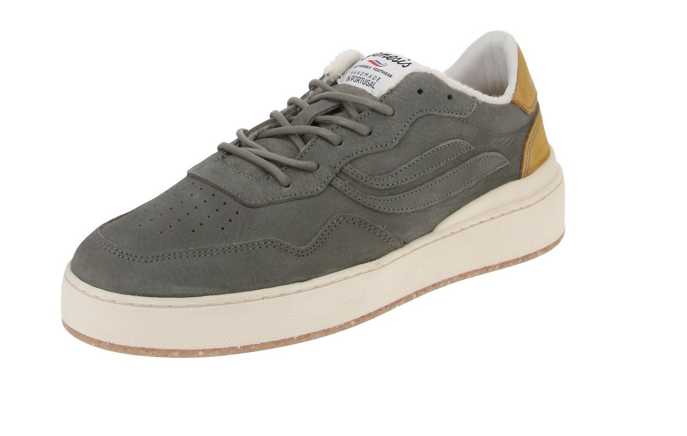 Genesis Footwear 1005424 G-Soley Porto Nubuck Grey-Wheat Sneaker von Genesis Footwear