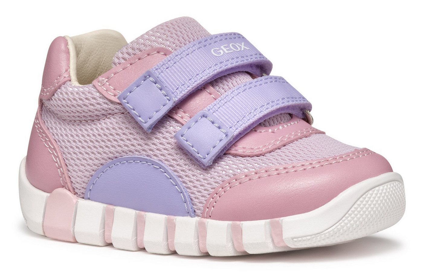 Geox B IUPIDOO GIRL Lauflernschuh, Sneaker, Babyschuh, Klettschuh im Pastellfarbenem Look Geox B IUPIDOO GIRL Lauflernschuh, Sneaker, Babyschuh, Klettschuh im Pastellfarbenem Look von Geox