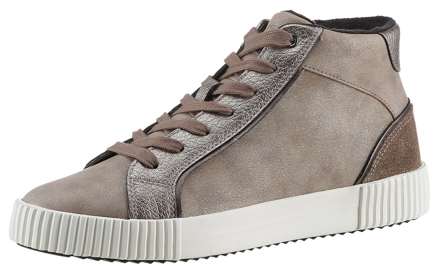Geox D BLOMIEE G Sneaker, High Top Sneaker, Schnürboots, Winterboots mit wärmendem Futter Geox D BLOMIEE G Sneaker, High Top Sneaker, Schnürboots, Winterboots mit wärmendem Futter von Geox