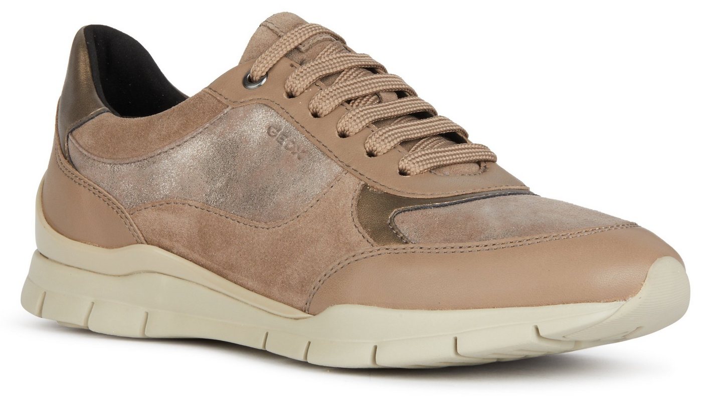 Geox D SUKIE Sneaker mit Schimmer, Freizeitschuh, Halbschuh, Schnürschuh Geox D SUKIE Sneaker mit Schimmer, Freizeitschuh, Halbschuh, Schnürschuh von Geox