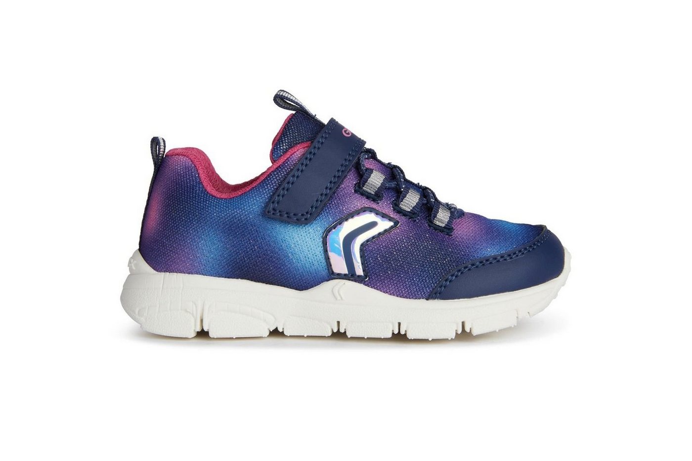 Geox GEOX Kinder Sneaker Jn. TORQUE Girl J258HA-07SBC-C4268 Navy fuchsia blau/pink Sneaker von Geox