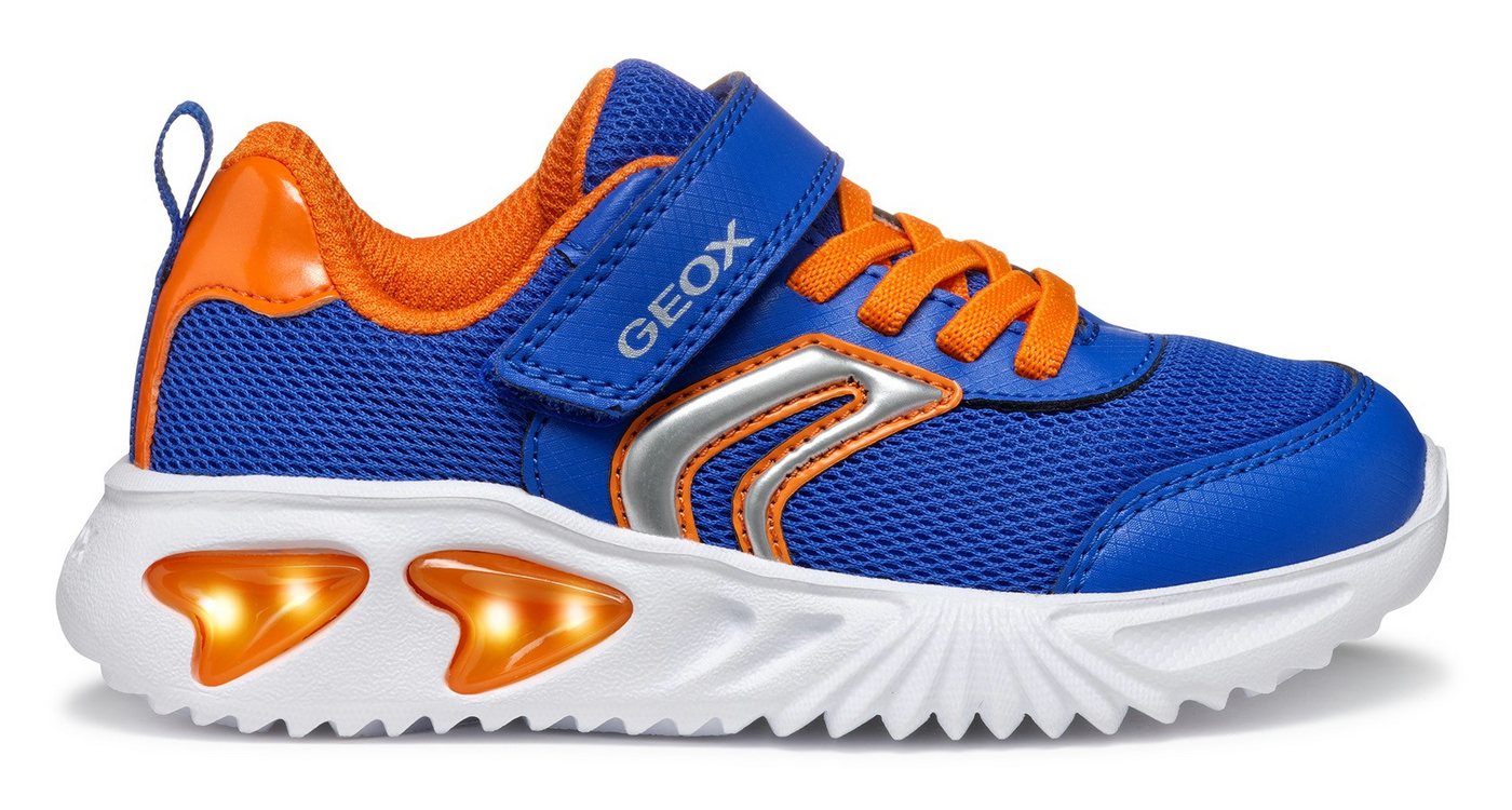 Geox J ASSISTER BOY Blinkschuh Sneaker, Sportschuh, Klettschuh mit auffällig blinkender Sohle Geox J ASSISTER BOY Blinkschuh Sneaker, Sportschuh, Klettschuh mit auffällig blinkender Sohle von Geox