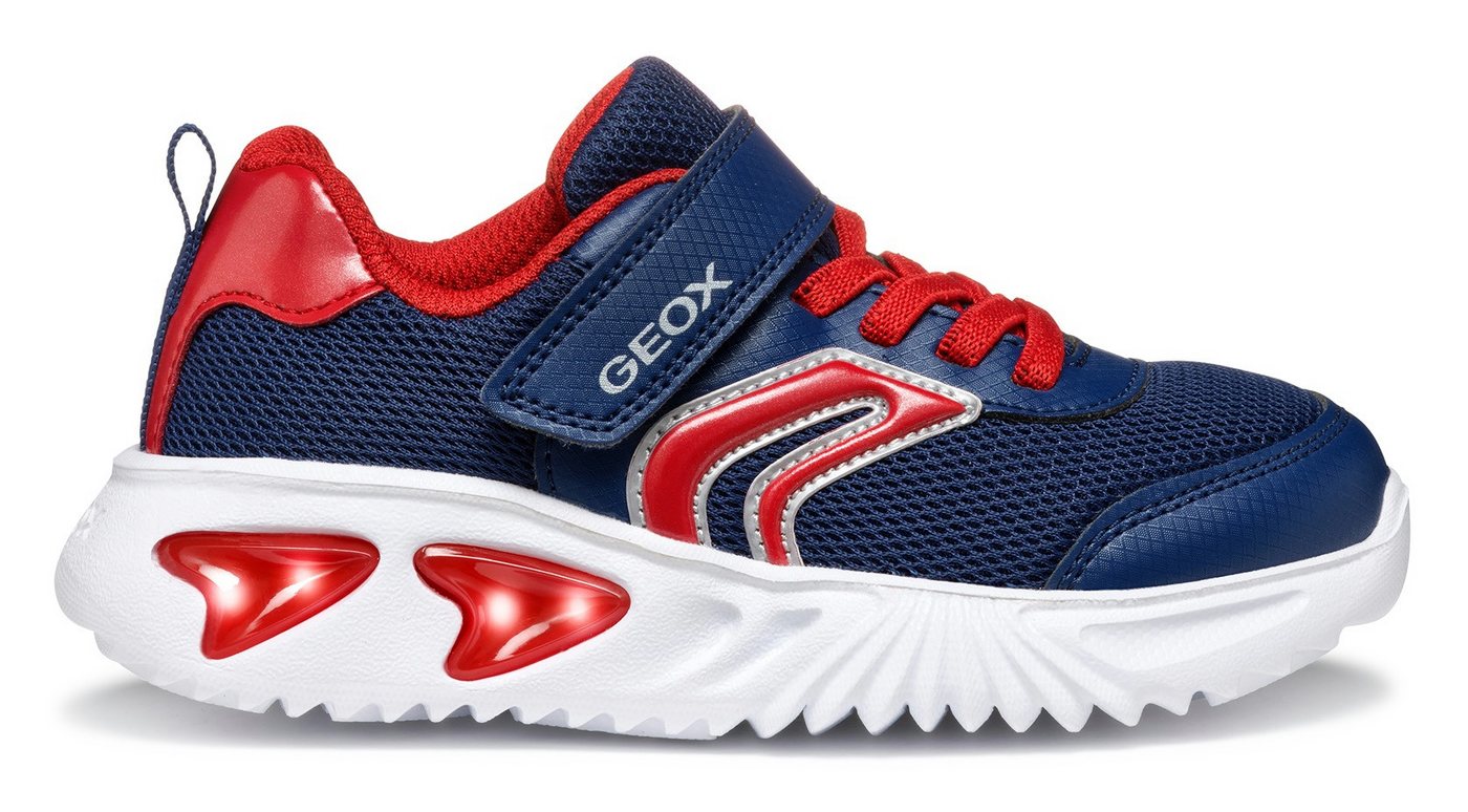Geox J ASSISTER BOY Blinkschuh Sneaker, Sportschuh, Klettschuh mit auffällig blinkender Sohle Geox J ASSISTER BOY Blinkschuh Sneaker, Sportschuh, Klettschuh mit auffällig blinkender Sohle von Geox
