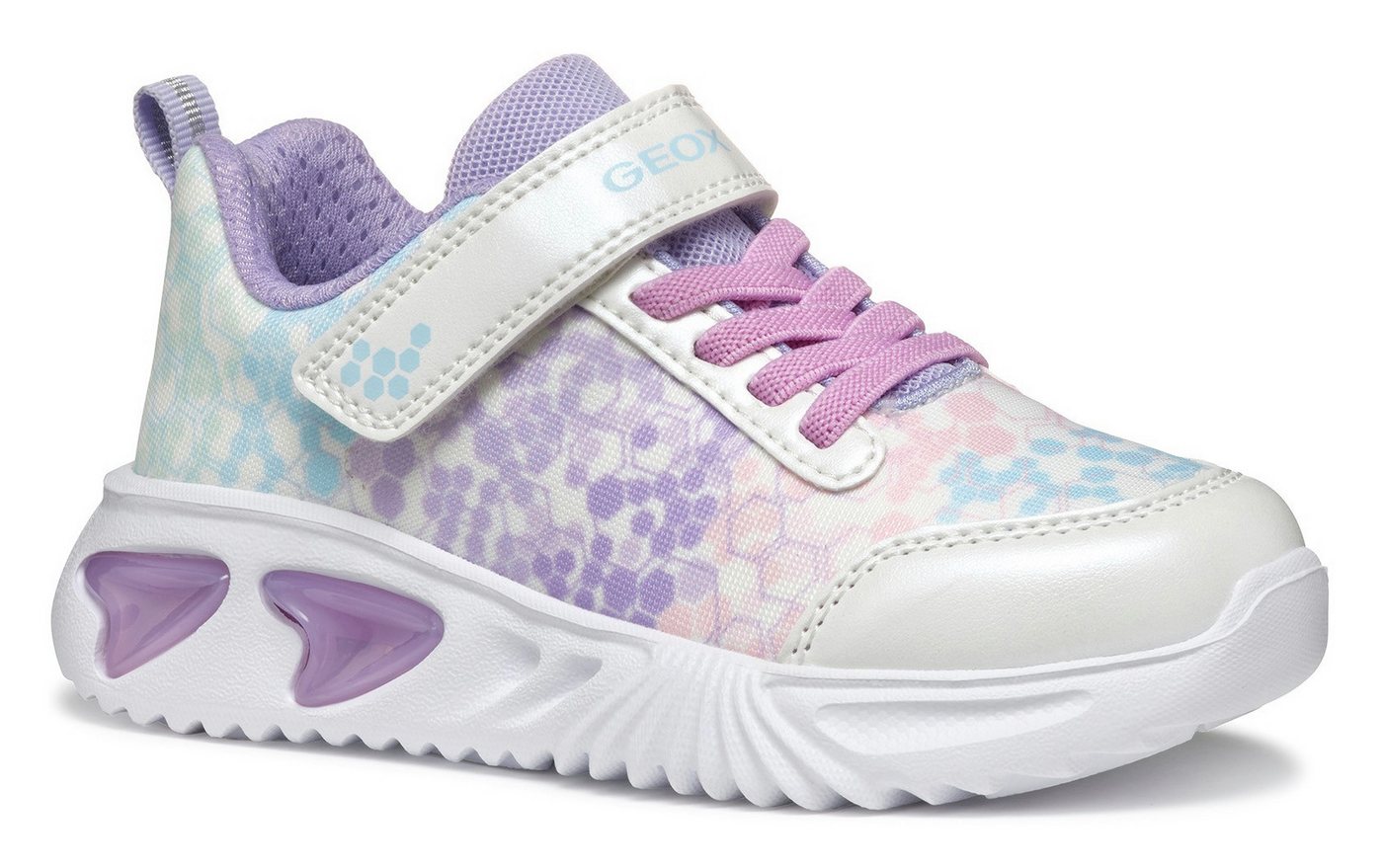 Geox J ASSISTER GIRL Blinkschuh Sneaker, Halbschuh, Klettschuh mit Textilfutter Geox J ASSISTER GIRL Blinkschuh Sneaker, Halbschuh, Klettschuh mit Textilfutter von Geox
