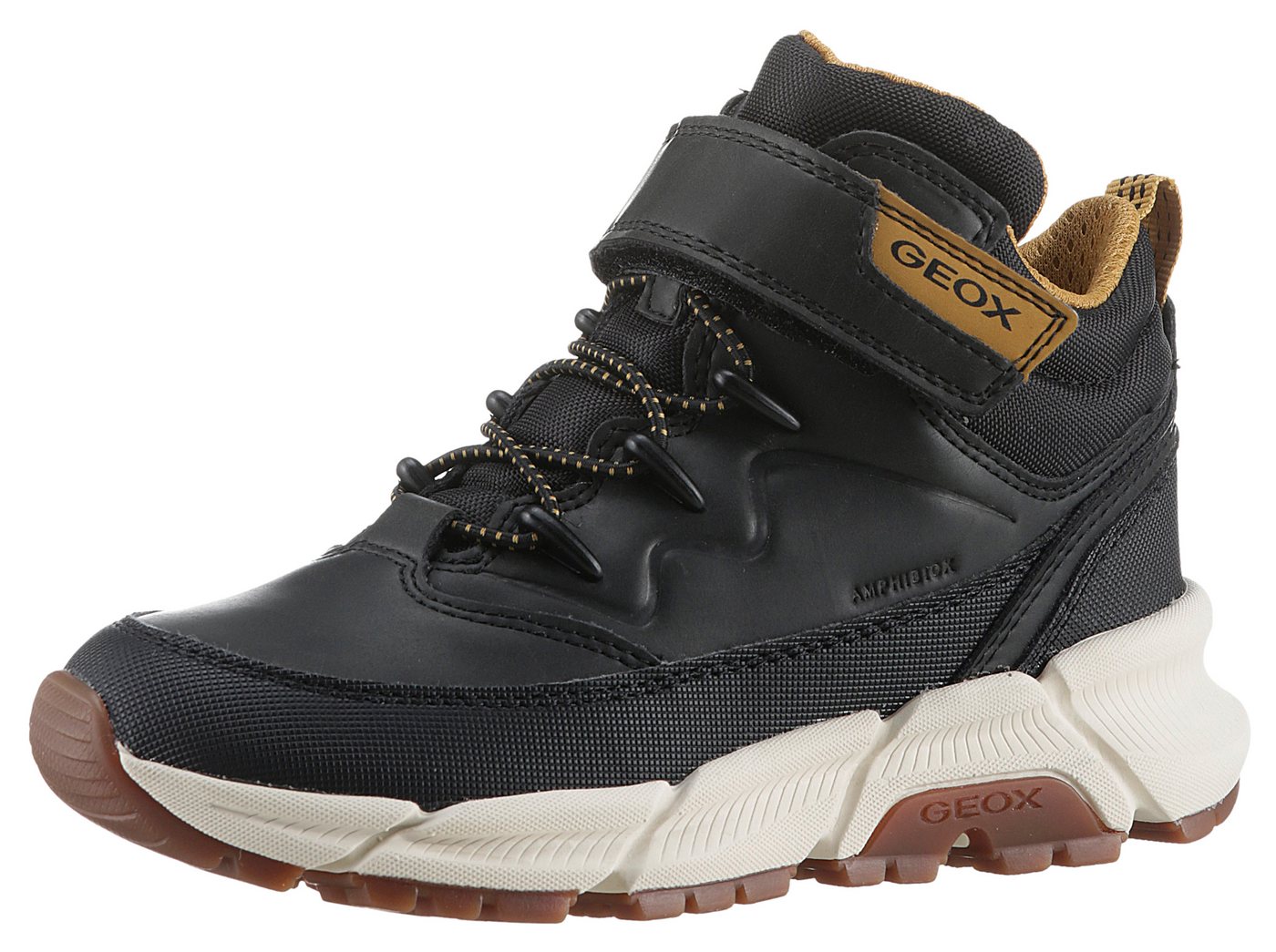 Geox J FLEXYPER PLUS BOY ABX Winterboots, High Top Sneaker, Schnürboots mit wasserabweisender TEX-Ausstattung Geox J FLEXYPER PLUS BOY ABX Winterboots, High Top Sneaker, Schnürboots mit wasserabweisender TEX-Ausstattung von Geox