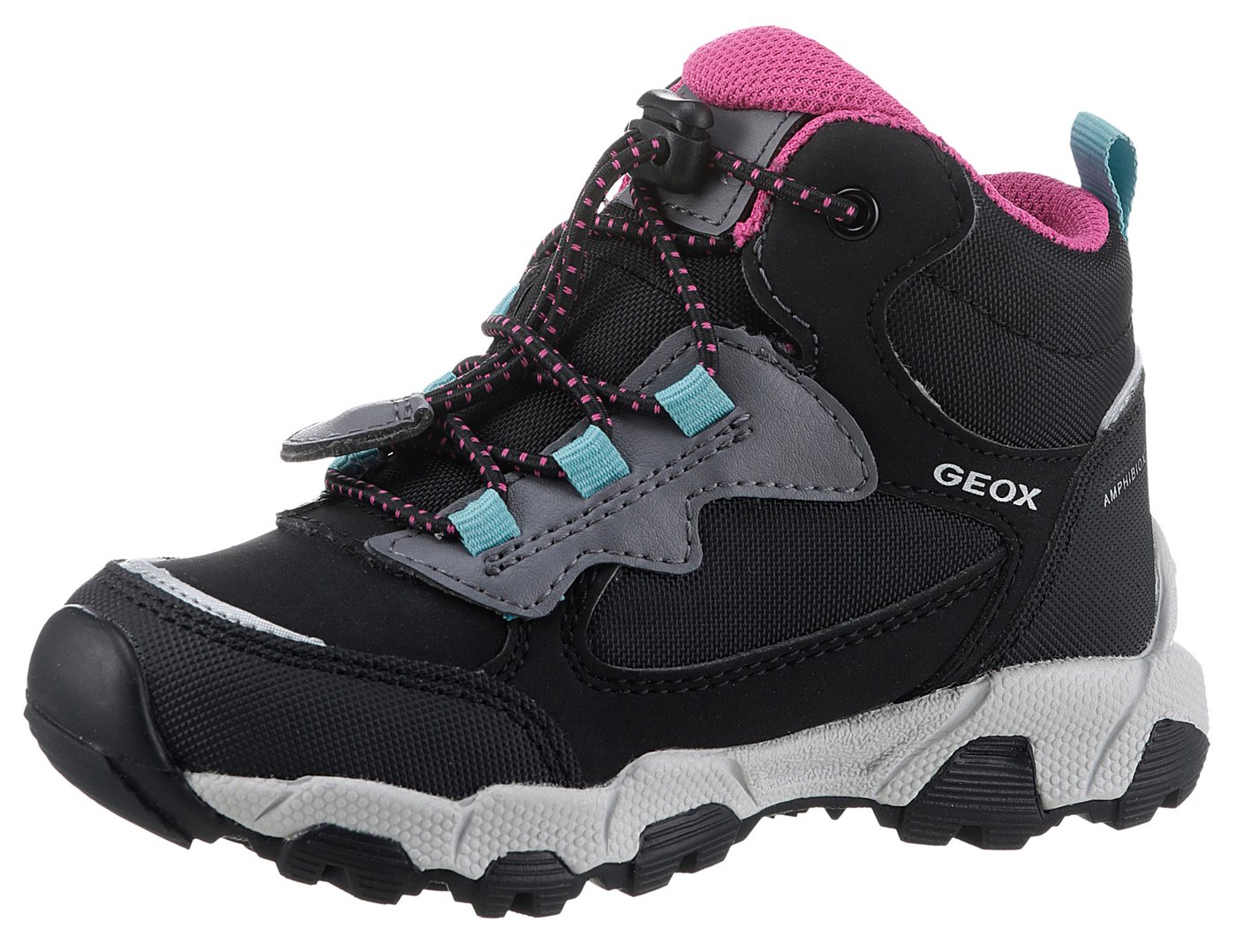 Geox J MAGNETAR G. B ABX Sneaker Trekkingboots, Schnürboots, Kindergartenschuh mit TEX-Ausstattung Geox J MAGNETAR G. B ABX Sneaker Trekkingboots, Schnürboots, Kindergartenschuh mit TEX-Ausstattung von Geox