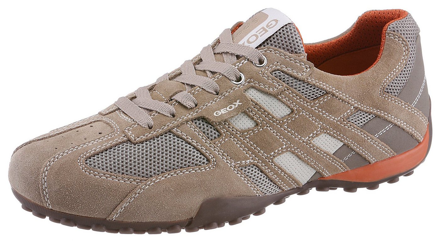 Geox Snake Sneaker mit Geox Spezial Membrane, Freizeitschuh, Halbschuh, Schnürschuh von Geox