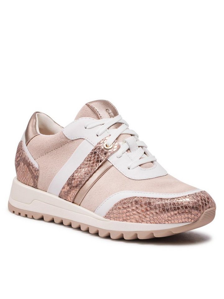 Geox Sneakers D Tabelya A D16AQA 085RY C1ZH8 White/Rose Gold Sneaker von Geox