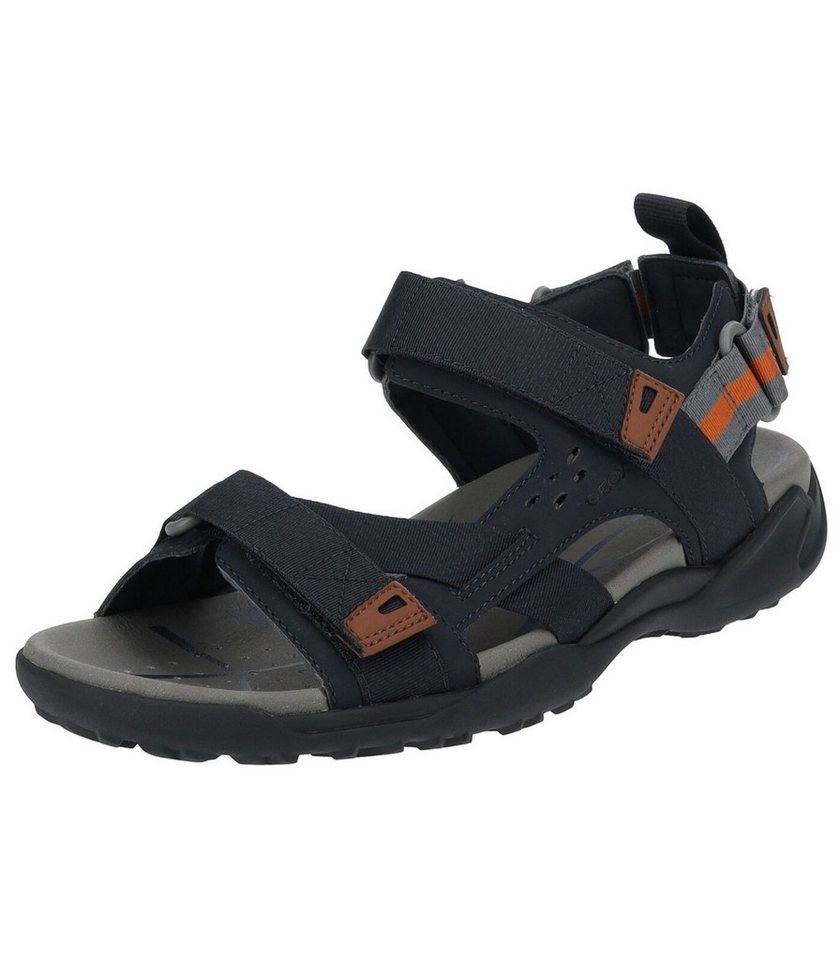 Geox Wanderschuhe Lederimitat/Textil Trekkingsandale von Geox