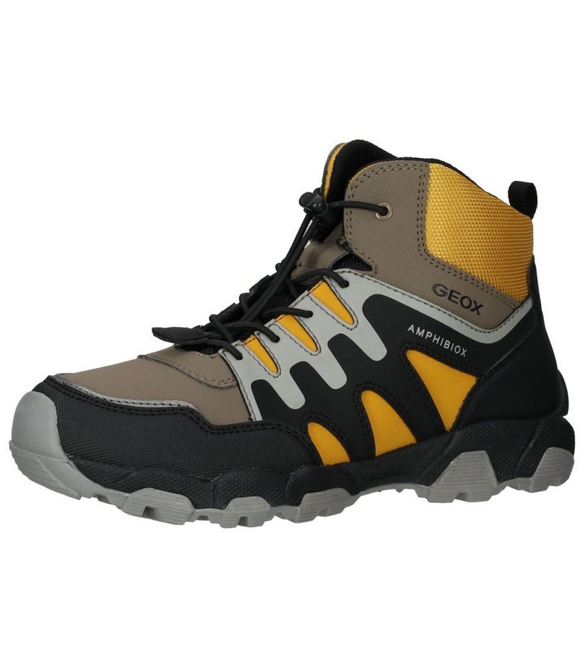 Geox Wanderschuhe Lederimitat/Textil Trekkingschuh von Geox