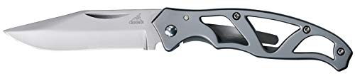 Gerber Taschenklappmesser mit glatter Klinge und Taschenclip, Klingenlänge: 5,6 cm, Paraframe Mini Folding Clip Knife, Edelstahl, 31-003618 Gerber Taschenklappmesser mit glatter Klinge und Taschenclip, Klingenlänge: 5,6 cm, Paraframe Mini Folding Clip Knife, Edelstahl, 31-003618 von GERBER