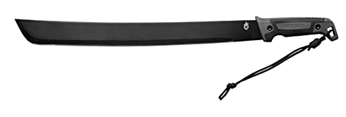Gerber Machete mit Nylon-Scheide, Klingenlänge: 45 cm, Gator Bush Machete, Carbonstahl, 31-002848, Schwarz Gerber Machete mit Nylon-Scheide, Klingenlänge: 45 cm, Gator Bush Machete, Carbonstahl, 31-002848, Schwarz von Gerber