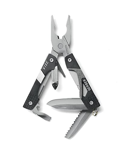 Gerber Multifunktionswerkzeug mit Zange, 10 Funktionen, Vise Pocket Tool, Aluminium/Edelstahl, Schwarz, 31-000021 Gerber Multifunktionswerkzeug mit Zange, 10 Funktionen, Vise Pocket Tool, Aluminium/Edelstahl, Schwarz, 31-000021 von Gerber