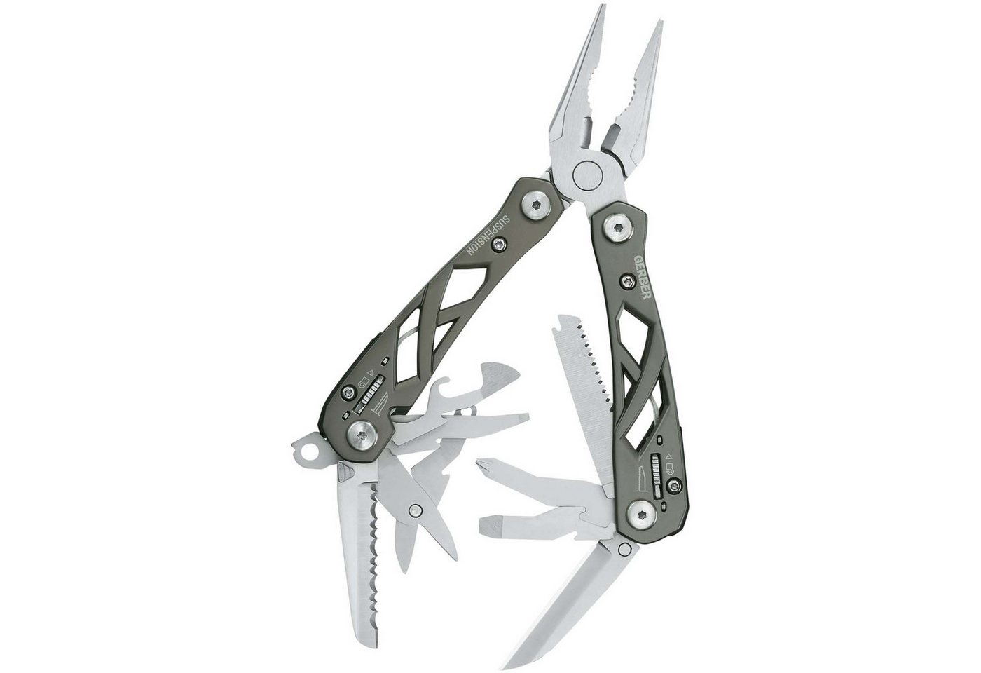 Gerber Multitool Multitool Suspension Multifunktionswerkzeug, Taschenmesser Werkzeug Etui Gerber Multitool Multitool Suspension Multifunktionswerkzeug, Taschenmesser Werkzeug Etui von Gerber