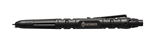 Gerber Taktischer Kugelschreiber, Glasbrecher, Impromptu Tactical Pen, Schwarz, 31-001880 von Gerber