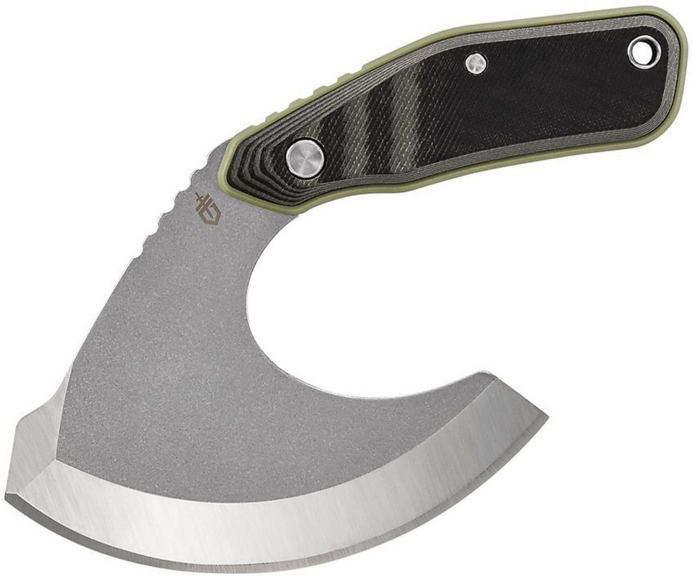 Gerber Taschenmesser Gerber Downwind Ulu Green 30-001824 von Gerber