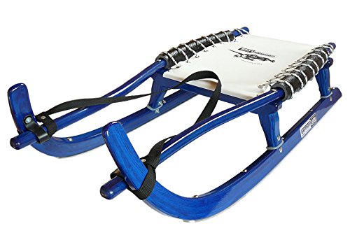 Freizeitrodel German Luge 120D blau Lenkriemen aus Gurtband Freizeitrodel German Luge 120D blau Lenkriemen aus Gurtband von German Luge