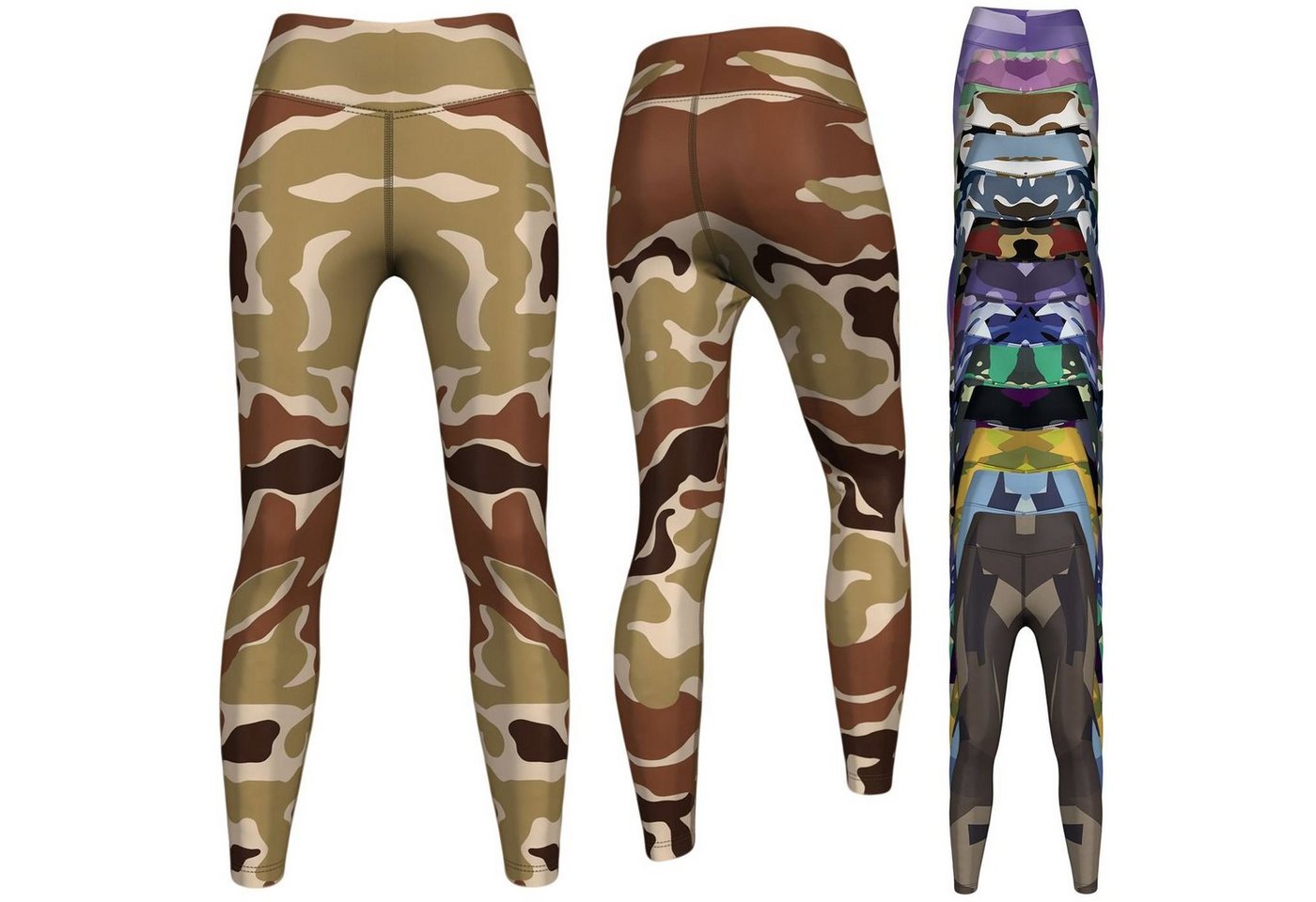 German Wear Leggings GYM-8033 Camo Leggings dehnbar für Sport Yoga Gymnastik Training Tanz freizeit German Wear Leggings GYM-8033 Camo Leggings dehnbar für Sport Yoga Gymnastik Training Tanz freizeit von German Wear