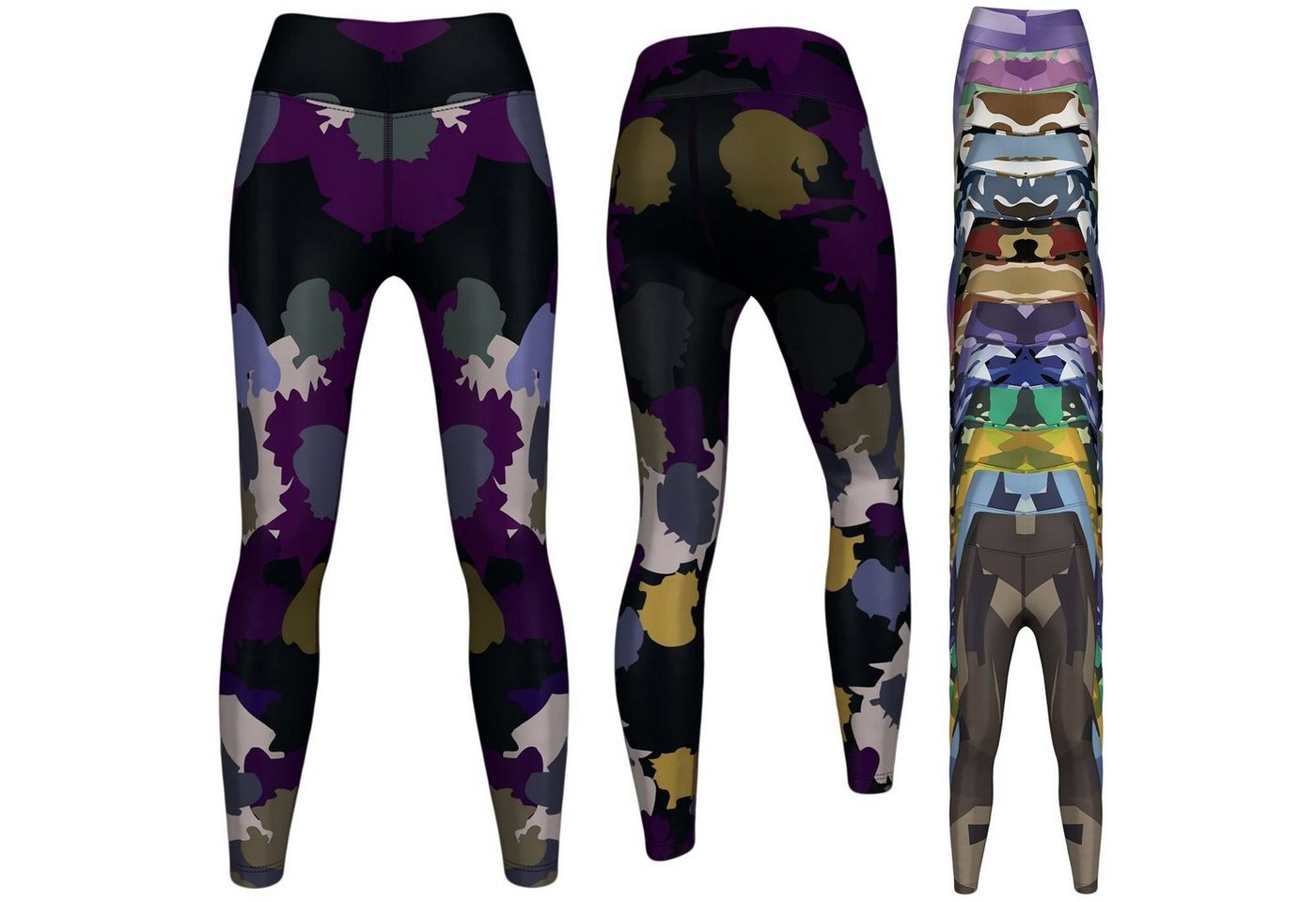 German Wear Leggings GYM-8037 Camo Leggings dehnbar für Sport Yoga Gymnastik Training Tanz freizeit German Wear Leggings GYM-8037 Camo Leggings dehnbar für Sport Yoga Gymnastik Training Tanz freizeit von German Wear