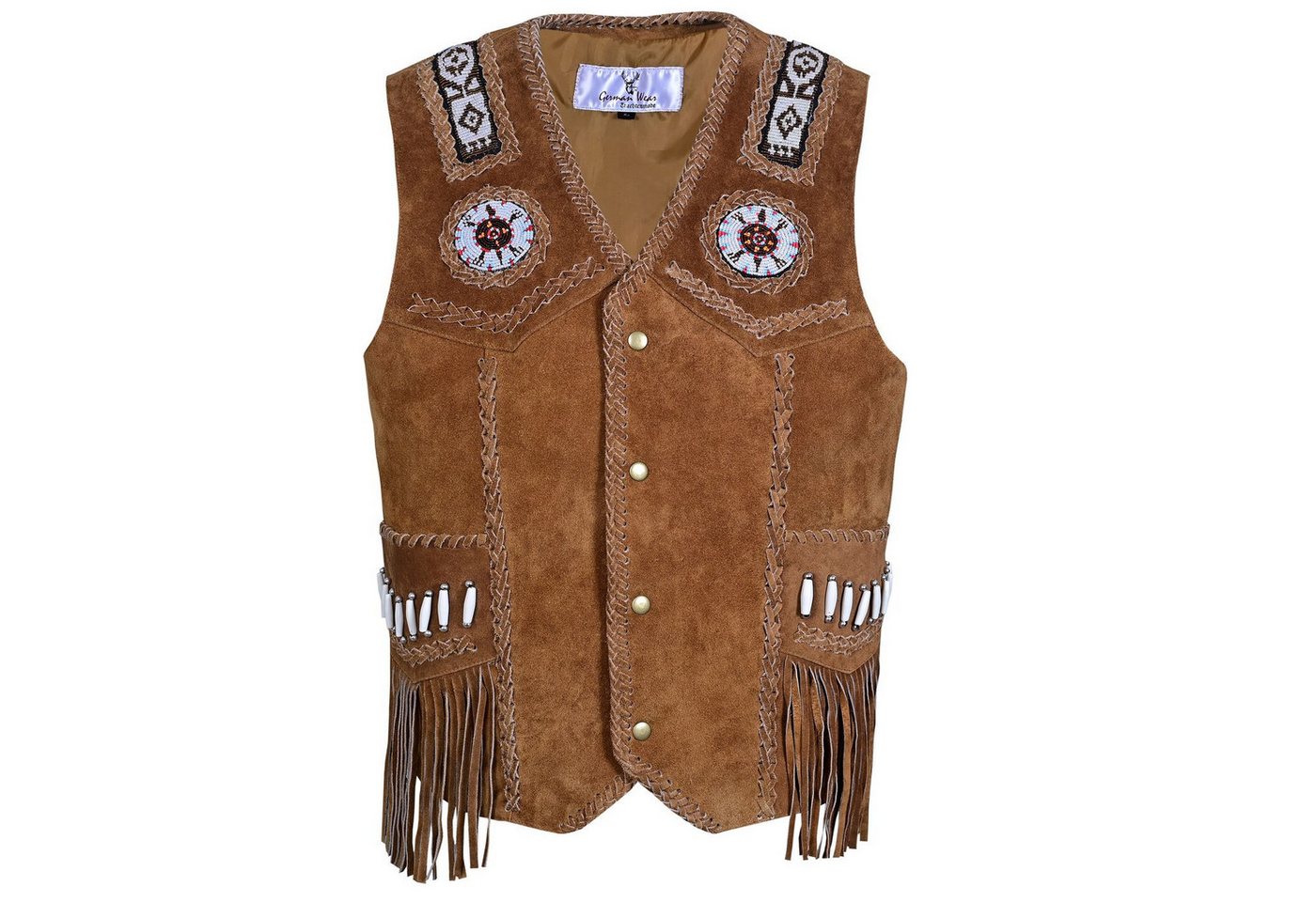 German Wear Reitweste GW951-Weste Western Lederweste Tracht Weste Reiter weste Lederkutte German Wear Reitweste GW951-Weste Western Lederweste Tracht Weste Reiter weste Lederkutte von German Wear