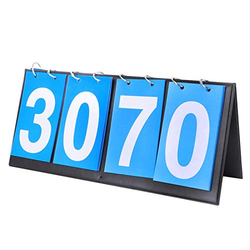 Anzeigetafel, Portable Competition Score Keeper Score Keeper, für Tischtennis Basketball Wettbewerbsspiel Basketball Badminton Anzeigetafel, Portable Competition Score Keeper Score Keeper, für Tischtennis Basketball Wettbewerbsspiel Basketball Badminton von Germerse