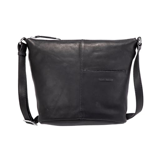 Gerry Weber - Schultertasche Damen, Umhängetasche in Schwarz, Handtasche mit Reißverschluss von Gerry Weber